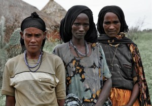 Oromo Women, Melka Oda village, Oromiya, Ethiopia.