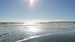 At the Beach, Pacific Ocean, California