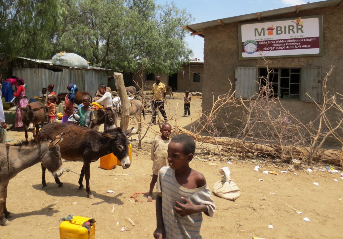 Vain joka neljännellä etiopialaisella on pankkitili.