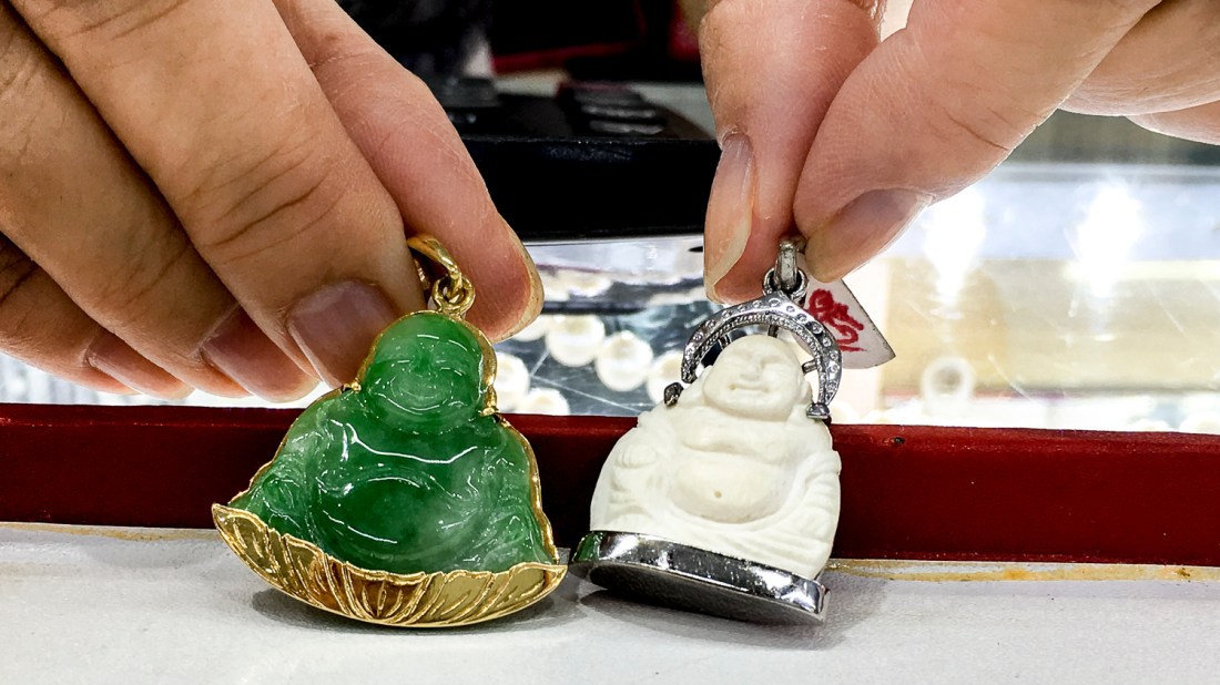 Jade and Ivory pendant, Vietnam